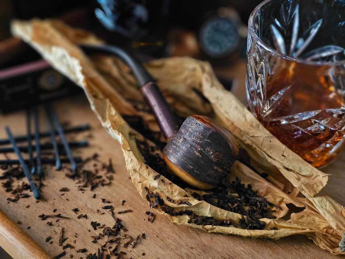 Rustic Hardwood & Cob Pipe – Ozark Mountain Style